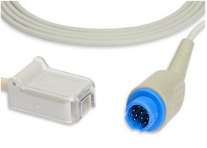 12 Pin Mindray Spo2 Extension Cable , Reliable Masimo Lncs Patient Cable