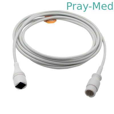 Купить Куртка серого цвета 3m TPU контактного разъема кабеля кровяного давления 12 Comen IBP инвазионная Производство в сети