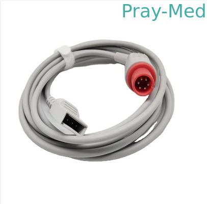 Купить Кабель переходника кабеля 6pin IBP датчика кровяного давления Drager Draeger Юты Производство в сети
