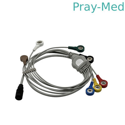 Купить Valenta 8pin Holter ЭКГ записыватель ЭКГ Холтер кабель MN-08 Производство в сети