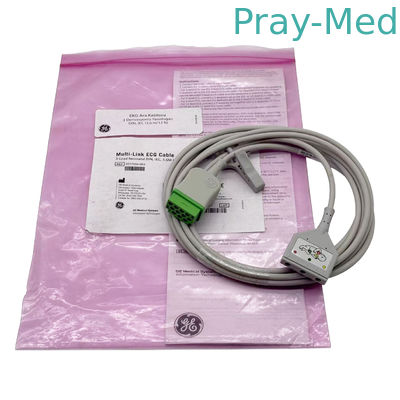 Купить GE Marquette ECG трубовые кабели 11 Pin к 3 Pin LeadWire 2017004-003 Производство в сети