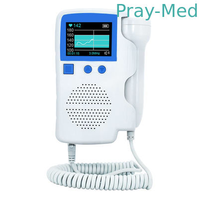 Купить Детектор биения сердца ABS DC3.7V 3MHz фетальный Doppler для клиники Производство в сети