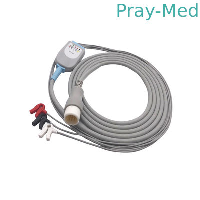 Купить Кабель Ecg руководства HP TPU 12pin 3 с зажимом струбцины Neonate Производство в сети
