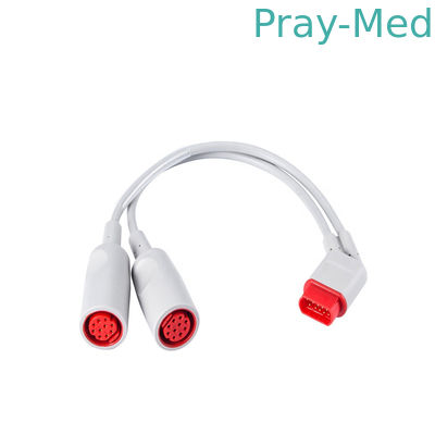 Купить Кабель конвертера Сименс Drager SC6002 XL двойной IBP, кабель 16pin переходника IBP Производство в сети