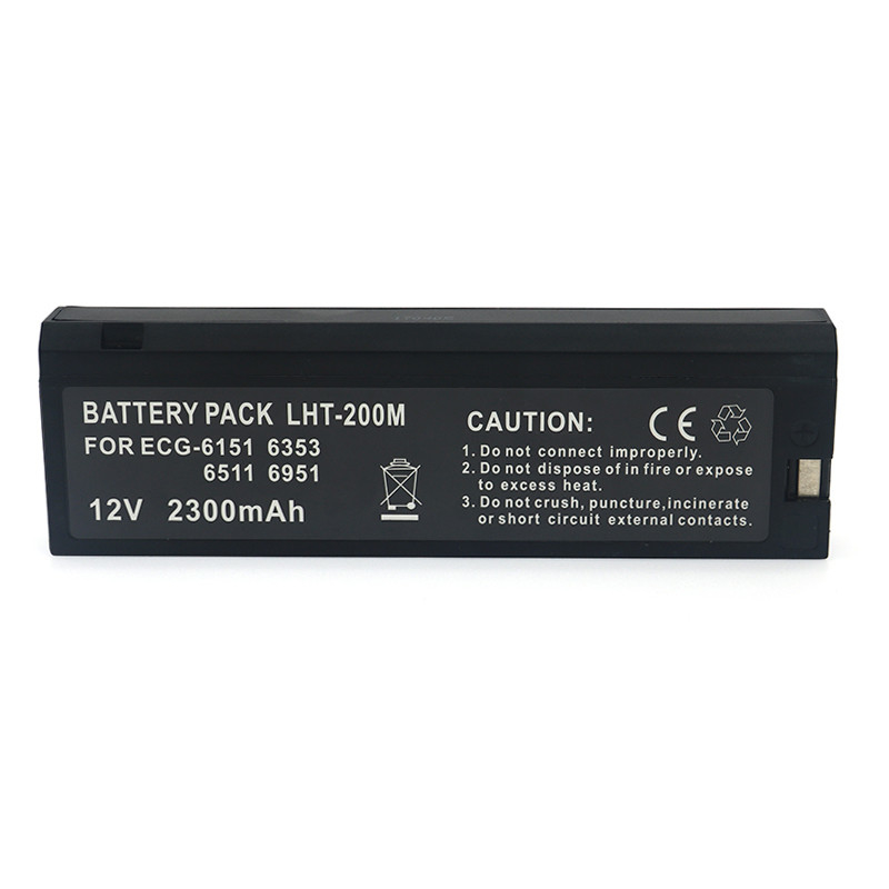 12V 2300Mah Patient Monitor Battery Pack For Nihon Kohden ECG 750g Weight