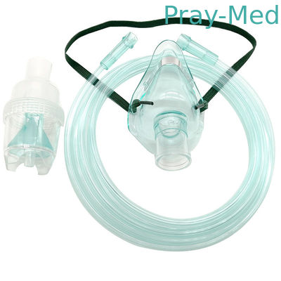 Материал PVC маски Nebulizer Oxyaider педиатрический не токсический с трубопроводом и камерой