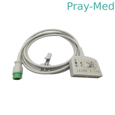 Кабель 2.4m хобота руководства EKG Mindray 10 009-004728-00 0010-30-42721