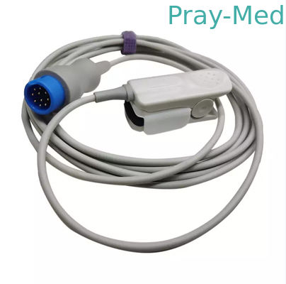 Многоразовый кабель датчика Biocare 10pin Spo2 датчика взрослого Spo2 совместимый для IM8 IM10 IM12