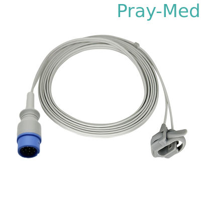 12 пинный датчик Comen SpO2 для C100/C20/C21/C22/STAR5000E 1 год гарантии