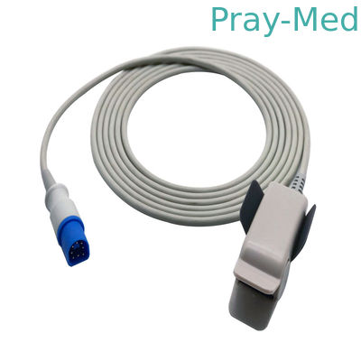 Многоразовый датчик Spo2 совместим с PH 8 pin M1196A USA TE Chip
