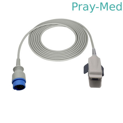 Совместимые Biolight 9Pin многоразовые сенсоры Spo2 для любого вида A8 / A5 / A6 / A3 Круглый, 9-контактный разъем