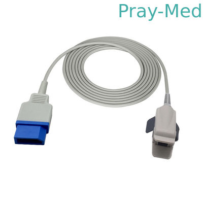 Куртка 3m датчика TPU взрослого Spo2 для северного соединителя Meditec 8pin