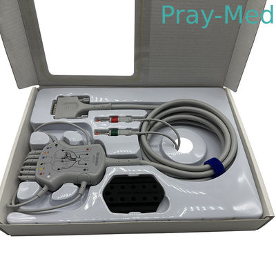 Оригинальный Mindray R12 Ecg Свинцовый кабель 12 Свинцовый Банановый TPU EC6408 040-001642-00