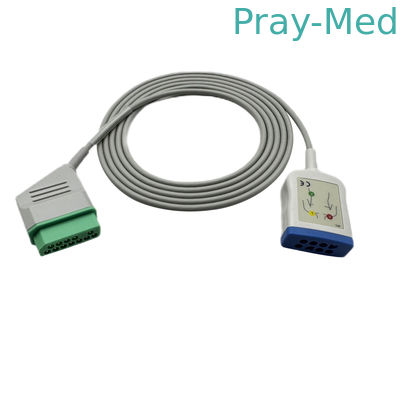 Совместимый Nihon Kohden Ekg Trunk Cable Jc-906pa 6 Lead To 12 Pin соединитель