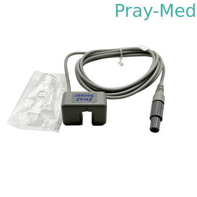Главный Capnography EtCO2 сенсорный модуль LEMO 8pin 60 градусов BA210 серый TPU куртка