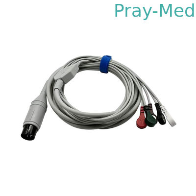 Оригинальный Mindray одночленный ЭКГ-пациентский кабель 6pin 5 lead EA6151B TPU
