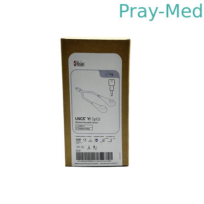 Многоразовый короткий сенсор Spo2 2258 LNCS YI 9pin TPU Jacket 1m 12 месяцев гарантия