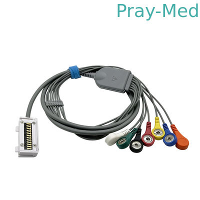 Meditech Cardiup ЭКГ Холтер кабель для CardiUP!3 CardiUP!12 7-канальный разъемный разъем TPU Jacket