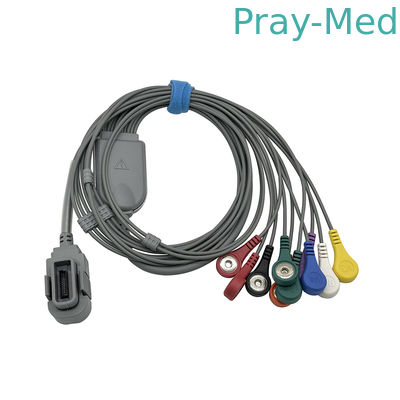 NORAV 10 Свинцовый ЭКГ Холтер кабель с концами 20pin соединителя
