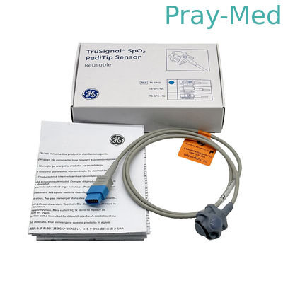 GE многоразовый TruSignal Spo2 сенсор педиатрический мягкий TS-SP-D