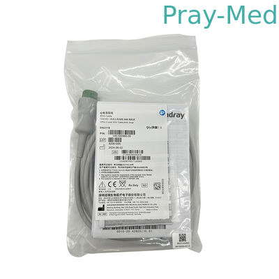 Mindray 12Pin 3-вололоконный кабель ЭКГ AHA Snap EA6231B 040-000965-00