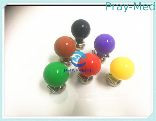 Многофункциональное многоразовое всасывание комода переходников электродов ЭКГ с Буле/серым шариком