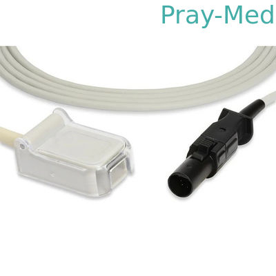 Серый белый переходник Spo2 2.4M привязывает 7 куртку 700-0002-00 Pin TPU