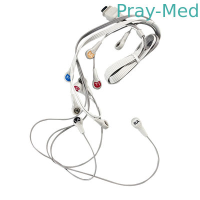 Leadwire кабеля ECG Nihon Kohden Holter OEM для рекордера RAC-2512 ECG