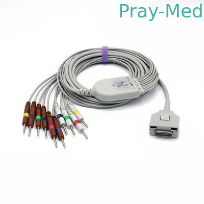 Fukuda Denshi EKG привязывает МЕНЯ провод Cardisuny KP-500 KP-500D ECG
