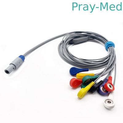 Кабеля совместимый BI9000 AHA Pin ECG руководств 14 ODM OEM IEC биомедицинского 10