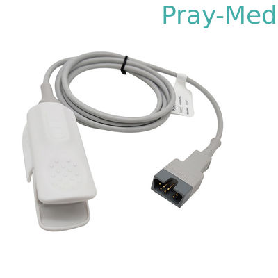 Длина 3ft зажима пальца датчика Pin Mindray Spo2 Sonda 512F 7 взрослая