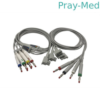Кабель HP/HP EKG с 10 цветом 989803151651 серого цвета контактного разъема подводящих проводов 2