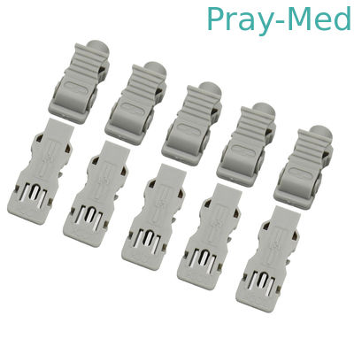 Пластиковое медное DIN 3.0MM 10pcs/набор банана 4.0MM зажимов руководства ECG